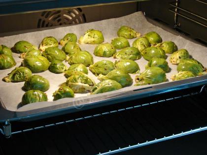 Fırında Brüksel Lahanası