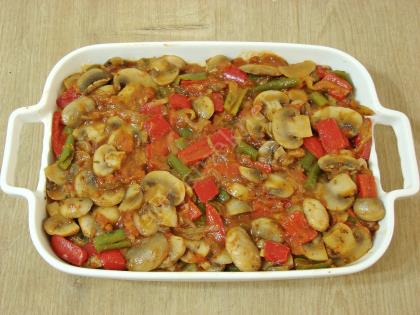 Patates Püreli Mantar Sote