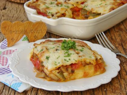 Patates Püreli Mantar Sote