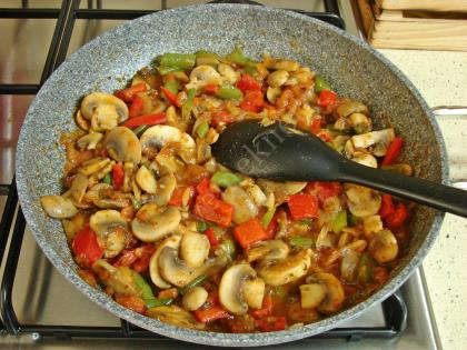 Patates Püreli Mantar Sote