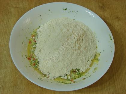 Sebzeli Mayasız Poğaça