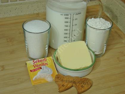 Kavrulmuş Unlu Muhallebi