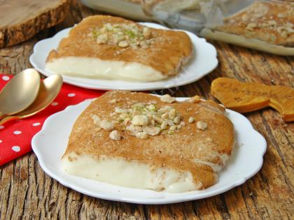 Kavrulmuş Unlu Muhallebi