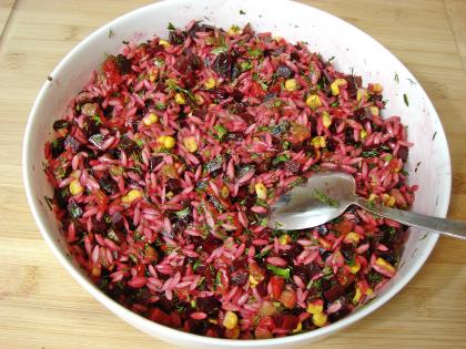 Pancarlı Arpa Şehriye Salatası