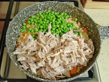 Tavuklu Sebzeli Pilav