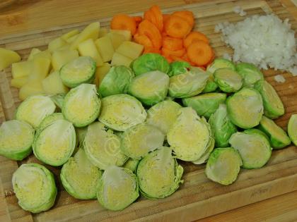 Brüksel Lahanası Yemeği