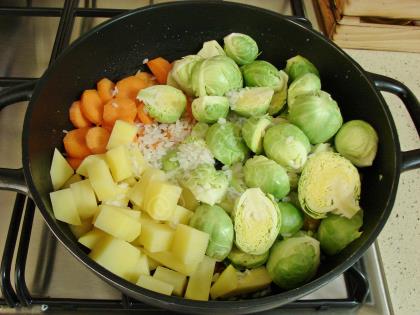 Brüksel Lahanası Yemeği