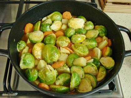 Brüksel Lahanası Yemeği