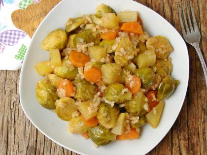 Brüksel Lahanası Yemeği