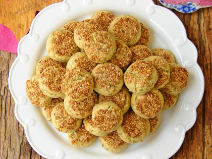 Dereotlu Tuzlu Kurabiye