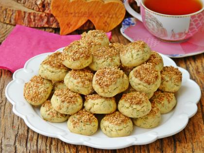 Dereotlu Tuzlu Kurabiye