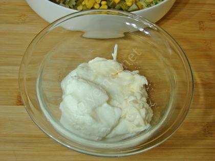 Tavuklu Makarna Salatası