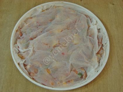 Tavuklu Sebze Kebabı