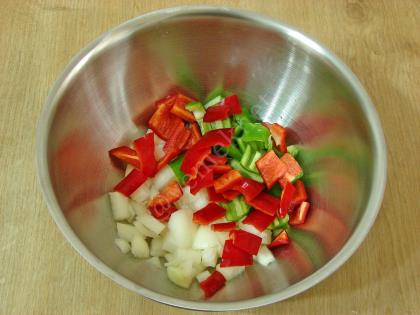 Tavuklu Sebze Kebabı