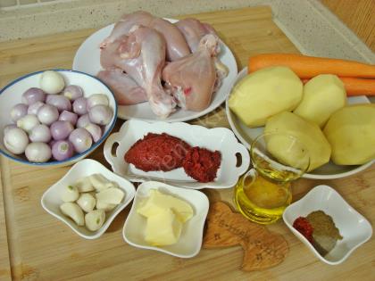 Tencerede Tavuk Yemeği