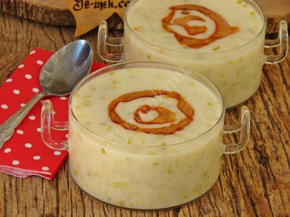 Terbiyeli Pırasa Çorbası