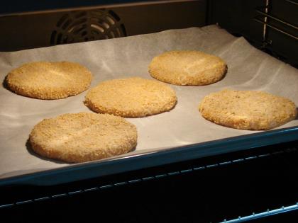 Fırında Tavuk Hamburger