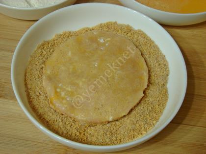Fırında Tavuk Hamburger
