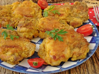 Mısır Unlu Tavuk Kızartması