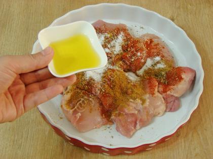 Mısır Unlu Tavuk Kızartması