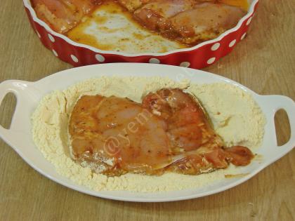 Mısır Unlu Tavuk Kızartması