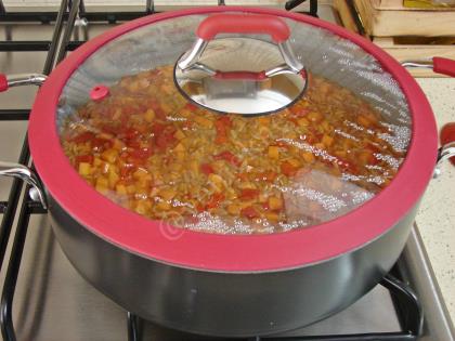 Mor Lahanalı Şehriye Salatası