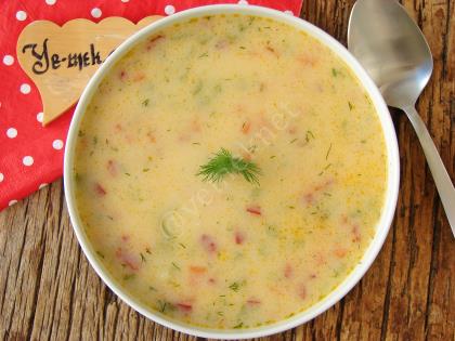 Sütlü Sebze Çorbası