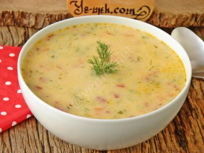 Sütlü Sebze Çorbası