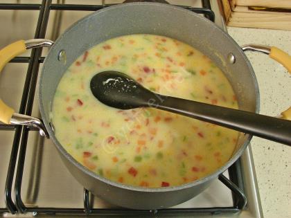 Sütlü Sebze Çorbası