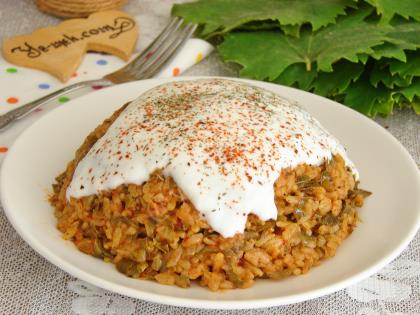 Asma Yapraklı Pilav