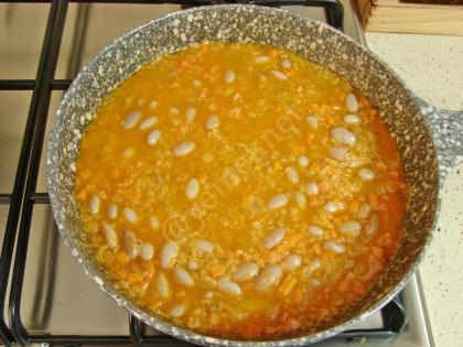 Barbunyalı Bulgur Pilavı