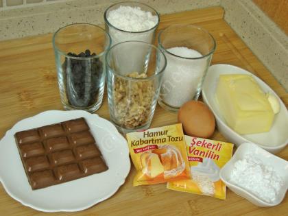 Çikolatalı Cevizli Kurabiye