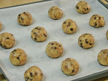 Çikolatalı Cevizli Kurabiye