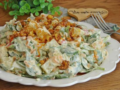 Patatesli Semizotu Salatası