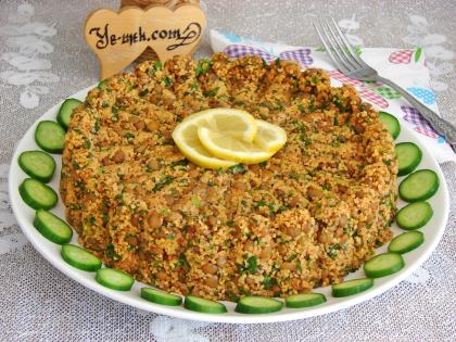 Yeşil Mercimekli Kısır