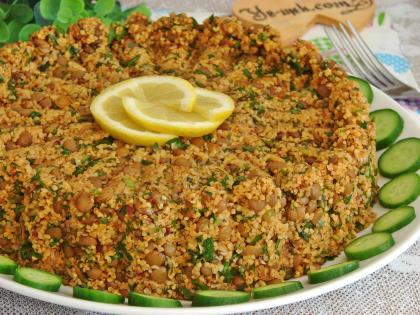 Yeşil Mercimekli Kısır