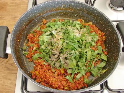 Asma Yapraklı Bulgur Pilavı