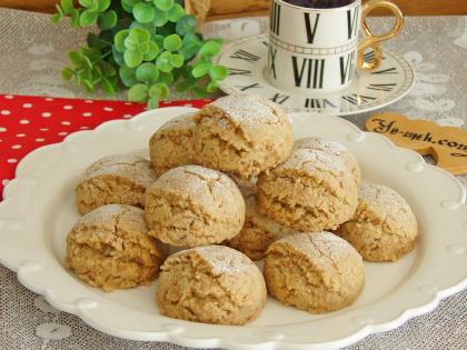 Kadayıflı Cevizli Kurabiye