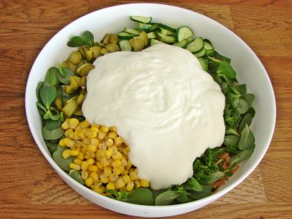 Semizotlu Erişte Salatası