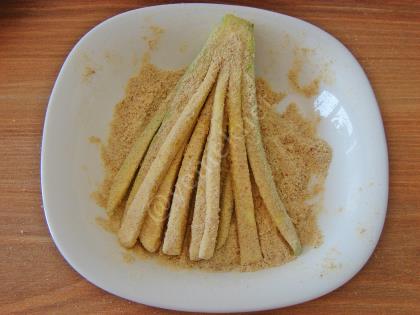 Yelpaze Kabak Kızartması