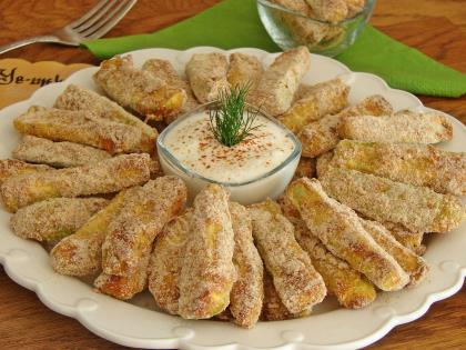 Fırında Çıtır Kabak