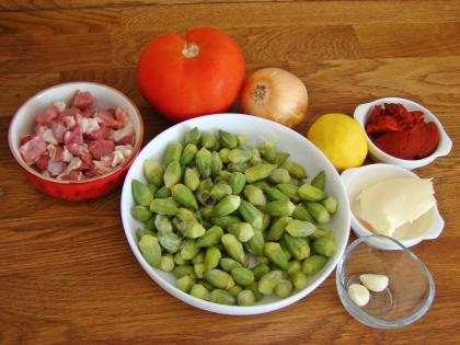 Taze Bamya Çorbası