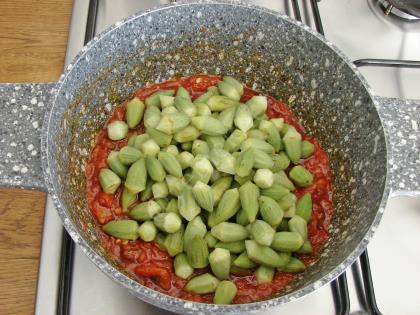 Taze Bamya Çorbası