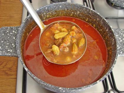 Taze Bamya Çorbası