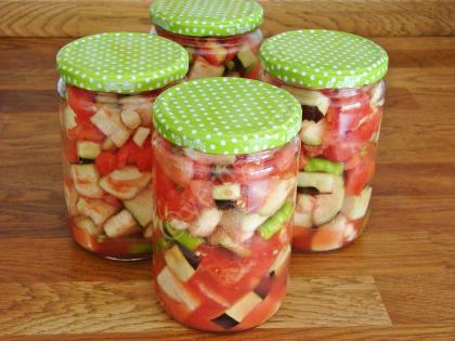 Çiğden Patlıcan Konservesi