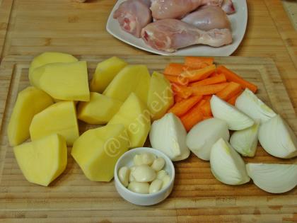 Sebzeli Tavuk Haşlama