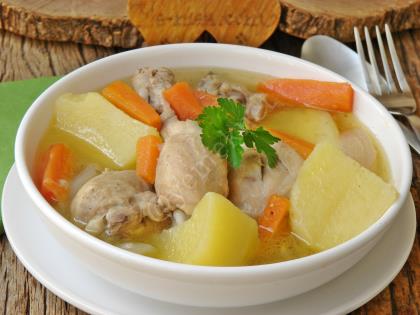 Sebzeli Tavuk Haşlama