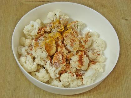 Fırında Baharatlı Karnabahar