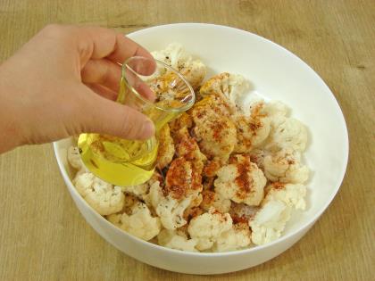 Fırında Baharatlı Karnabahar