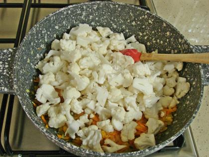 Mantarlı Karnabahar Kavurması